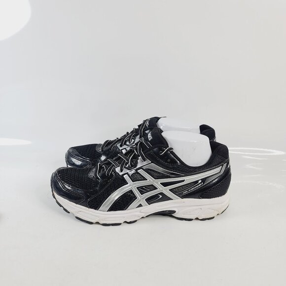 Asics Men\'s Black Silver Gel-Contend 2 Mesh Athletic Running Shoes Size 9 main image 6